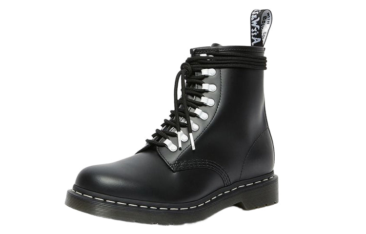 Dr. Martens 1460 Contrast Hardware Leather Lace Up Boots 'Black' 27300001