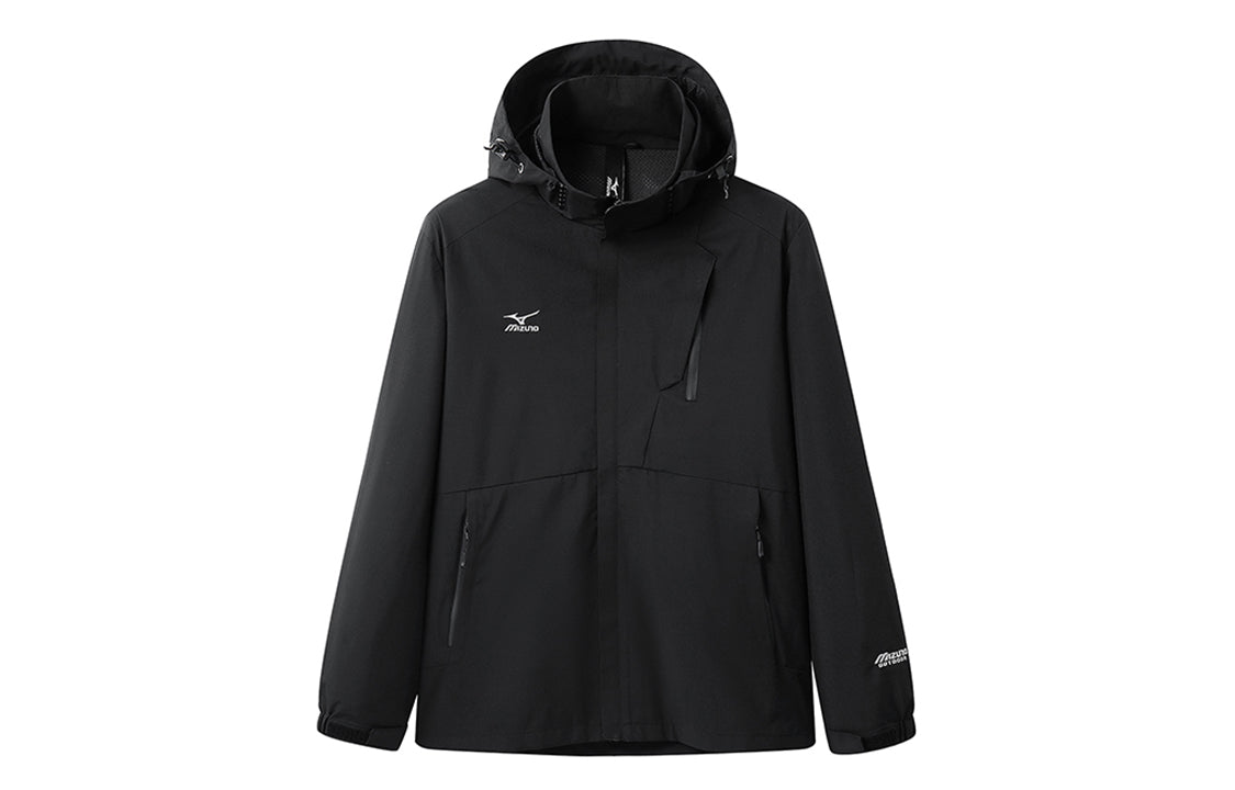 Mizuno Logo Outdoor Jacket 'Black' A2CE3112