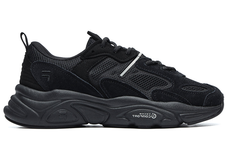 (WMNS) FILA Wear-Resistant Running Shoes Black F12W131116FBK