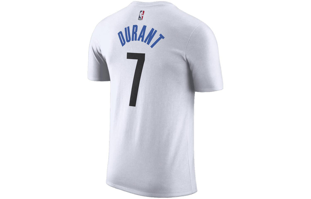 Nike x NBA Brooklyn NETS Kevin Durant T-Shirt 'White' DV5975-101
