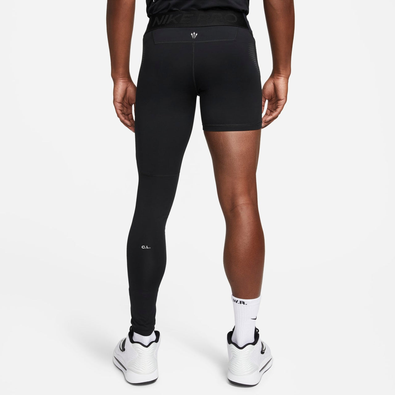 Nike x NOCTA Drake Basketball Single Leg Tights Left 'Black' DN0005-010