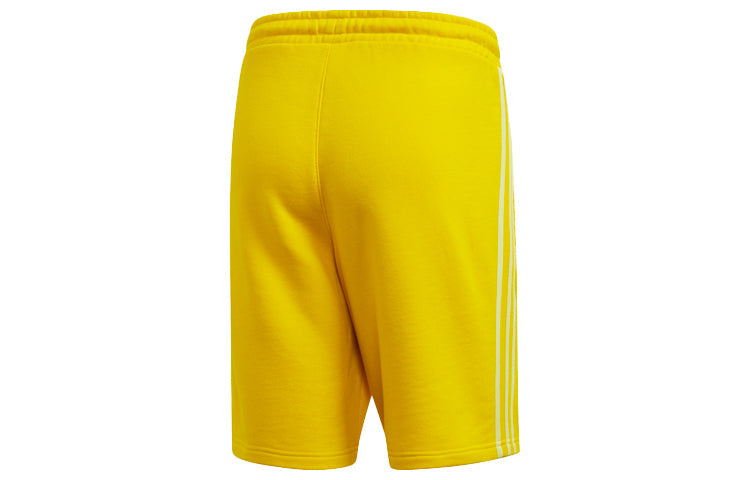 adidas originals Blc 3-S Short Stripe Casual Sports Shorts Yellow ED6029