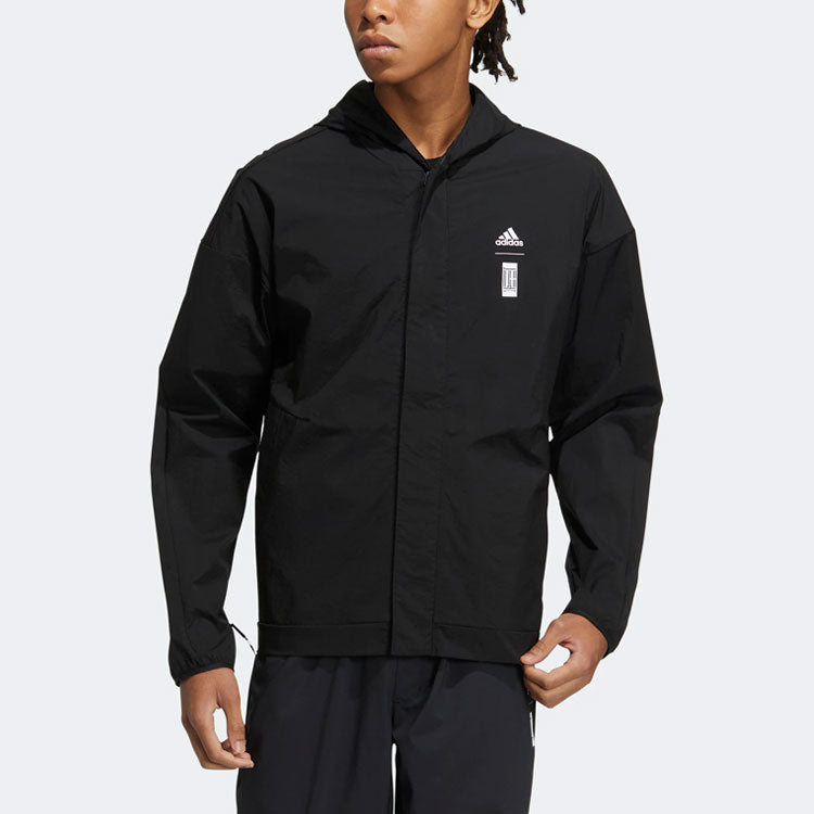 adidas WJ WB Sports Hooded Jacket Black HE5145