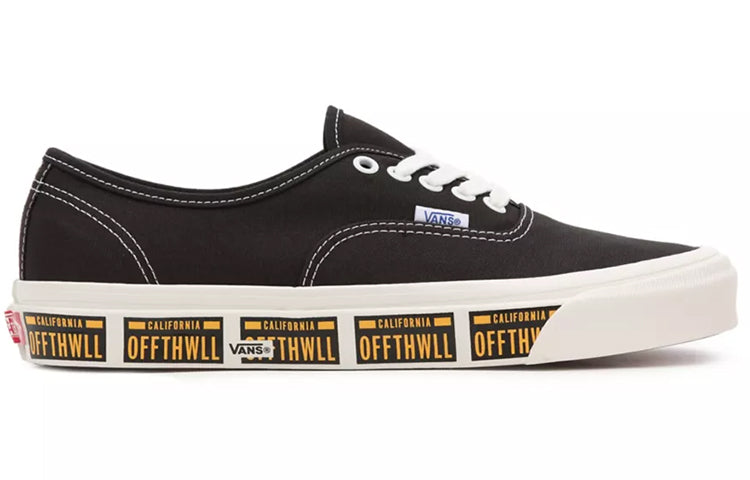 Vans Authentic 44 DX 'Anaheim Factory - Vanity Plate Black' VN0A5KX4AXB