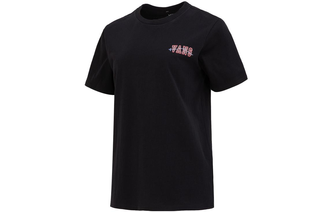 (WMNS) Vans 1966 T-Shirt 'Black' VN0A54LLBLK