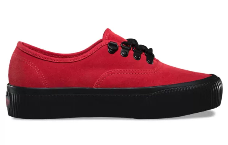Vans Embossed Authentic Platform 2.0 Black/Red VN0A3AV8QTB