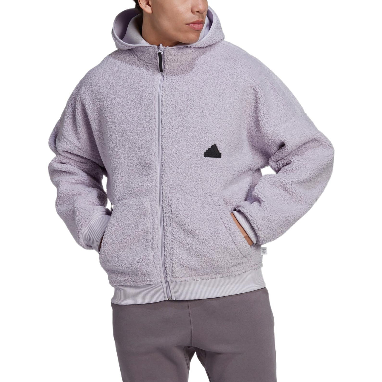 adidas New Polar Full Zip Sportswear Logo HN1946