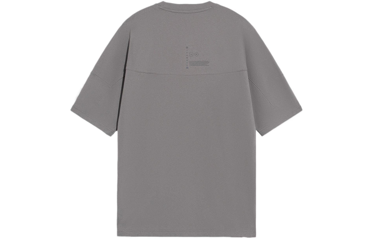 Li-Ning Lifestyle Loose Fit T-shirt 'Grey' AHSS211-3