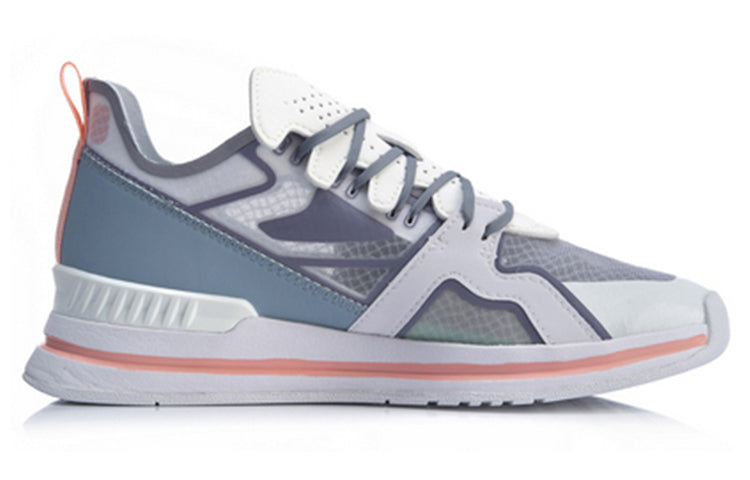(WMNS) Li-Ning 001 T1000 Low 'White Grey' AGLP022-2