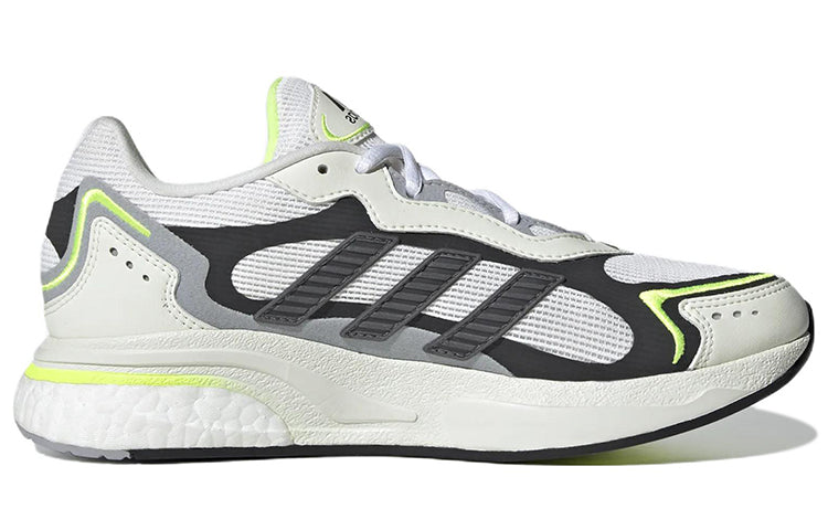 (WMNS) adidas SN1997 Cozy Wear-resistant White Black Green GW2734