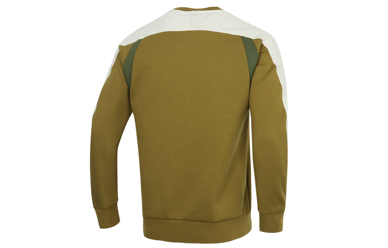 adidas Casual Sports Round Neck Pullover Bauxite Brown GP0999