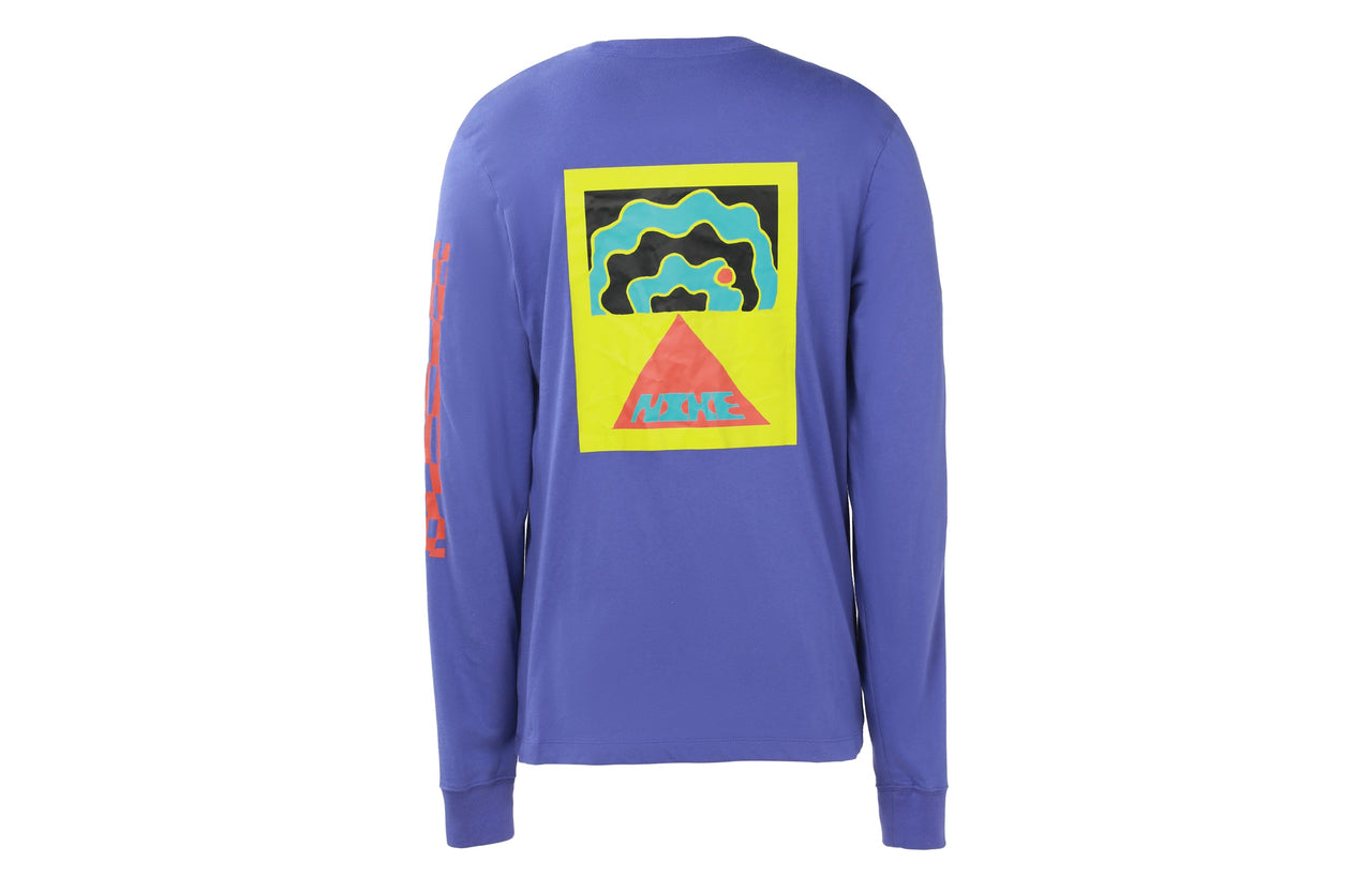 Nike AS U NK Dry Tee LS A.I.R. Rush VIOLET Purple CW0942-554