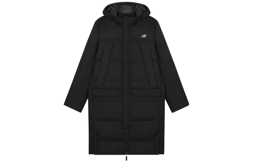 New Balance Winter Long Down Jacket 'Black' AMJ33338-BK