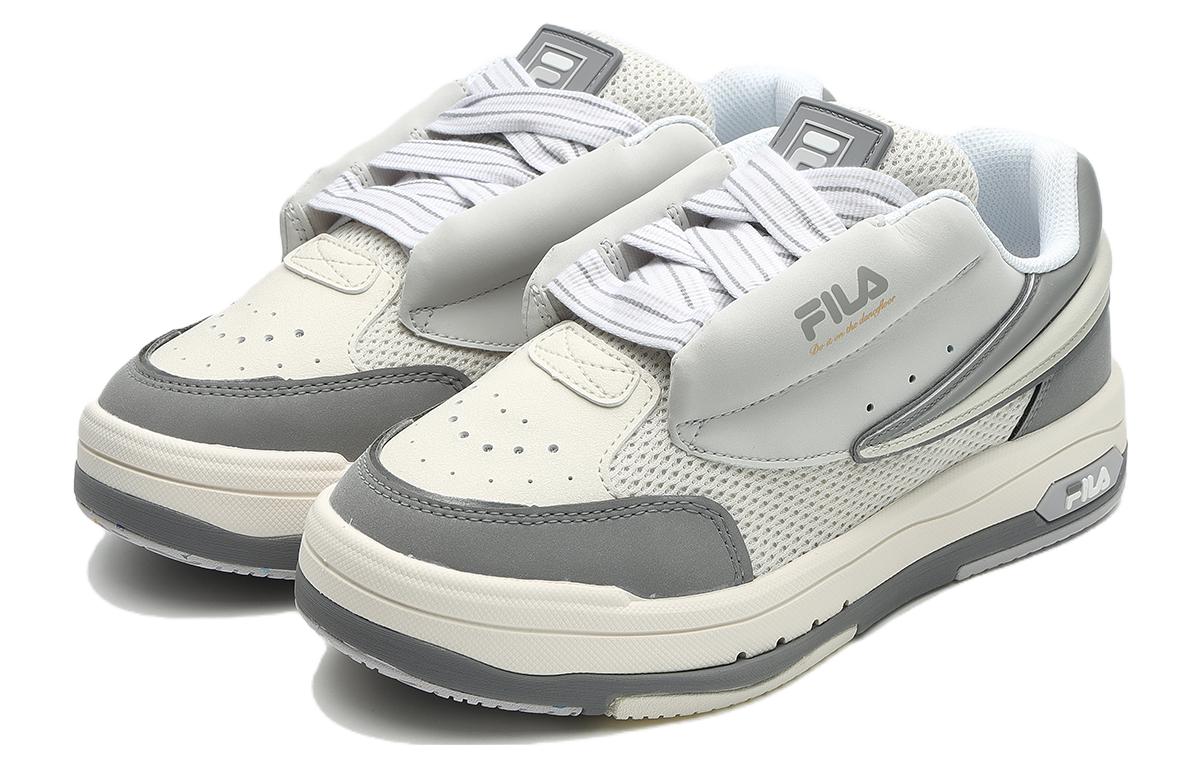FILA Mix Low Skate Shoes 'Cream White Grey' F12M334201FGA