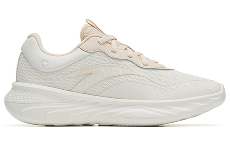 (WMNS) ANTA Shock-Absorbing Low-Top Running Shoes 'White' 122247715-4