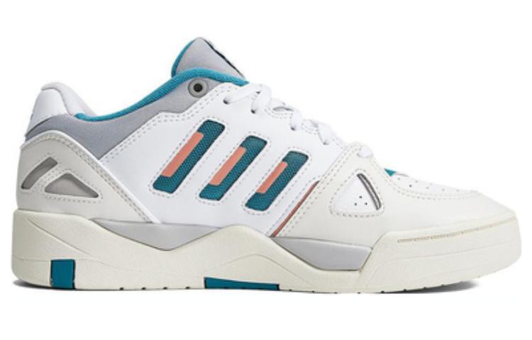 adidas Midcity Low Basketball Shoes 'White Grey Aqua' ID5403
