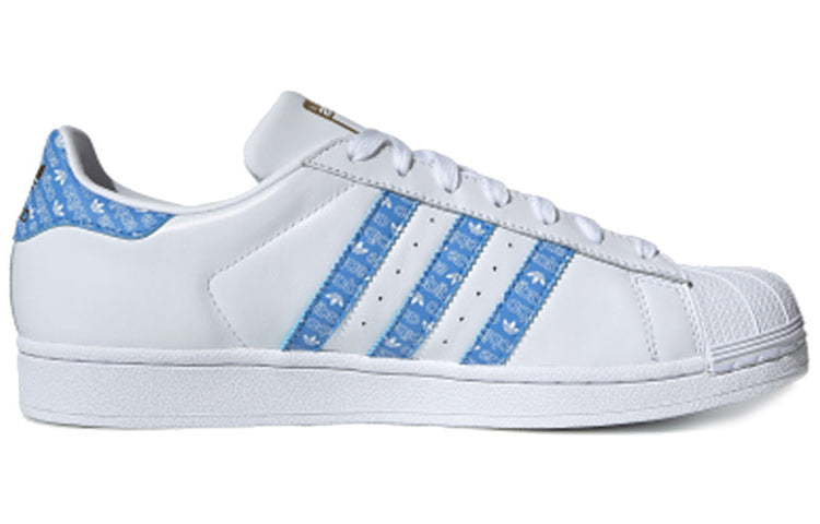 adidas Superstar 'Real Blue Logo Print' EG2916