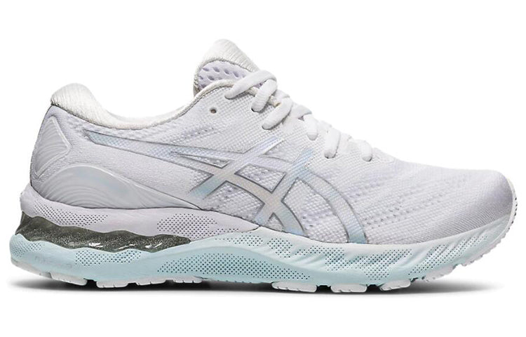 (WMNS) ASICS Gel-Nimbus 23 'White Pure Silver' 1012A885-100