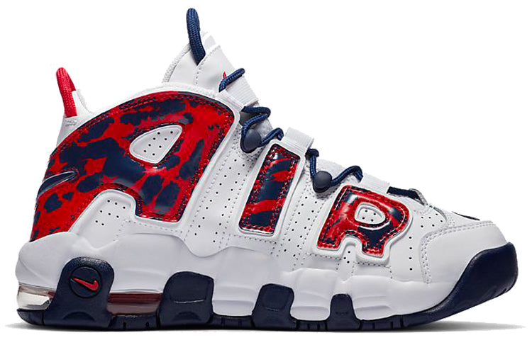 (GS) Nike Air More Uptempo 'Red Navy Camo' CZ7885-100