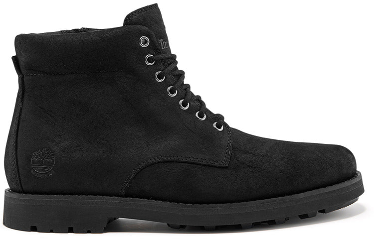 Timberland Alden Brook Side Zip Boots 'Black Full Grain' A44ZNW