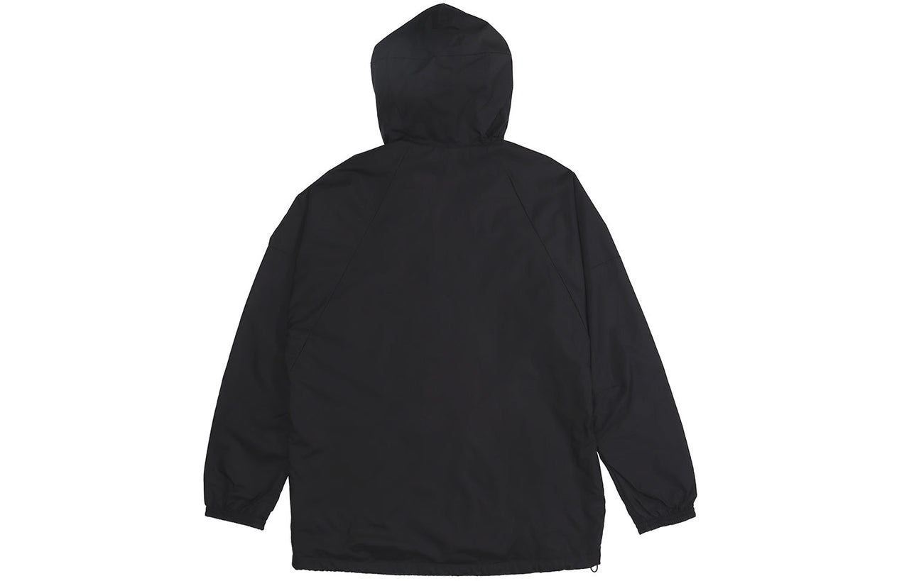 adidas Outdoor Windproof Sports Hooded Jacket Black DZ0052