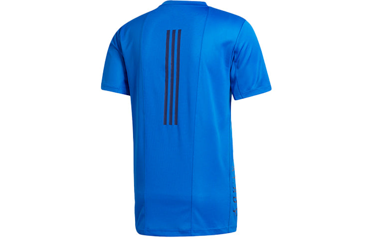 adidas HEAT.RDY 3-Stripes Tee 'Blue' FM2104