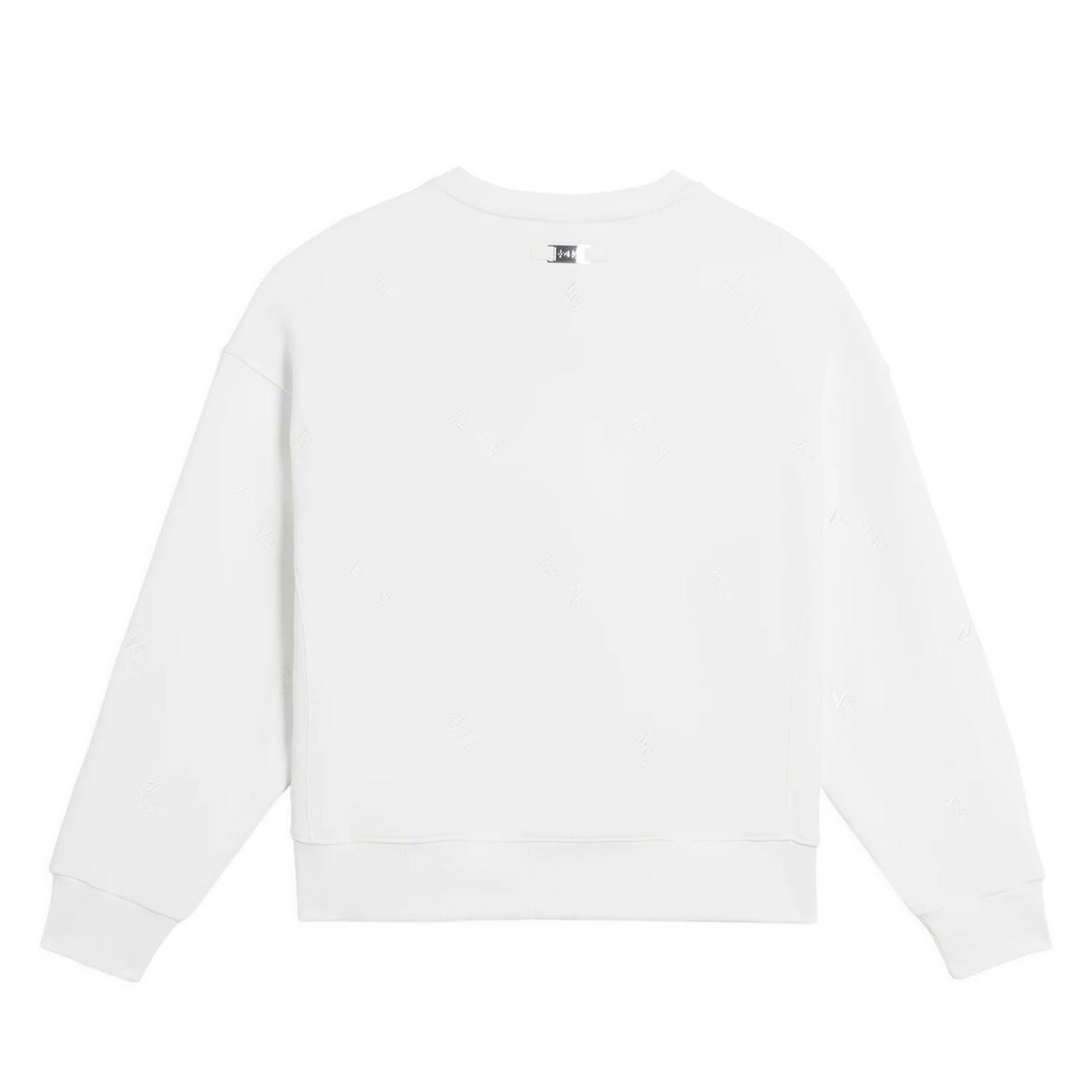 (WMNS) Li-Ning Small Logo Sweatshirt 'White' AWDSC94-3