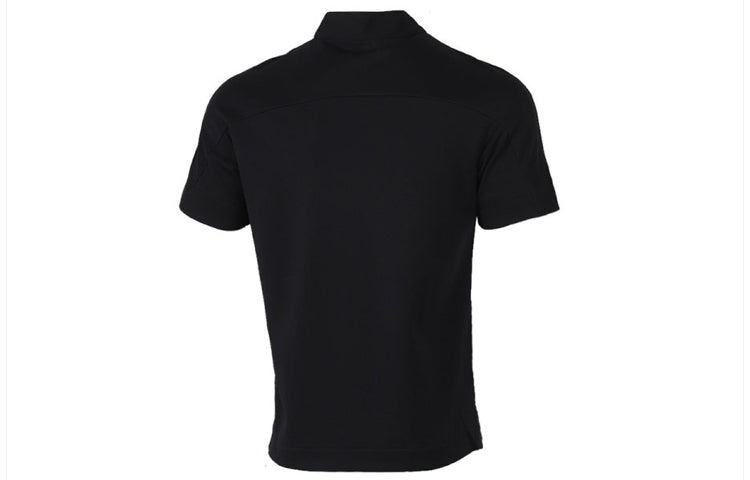 adidas Breathable Short-sleeve polo Shirt Men Black FT2757