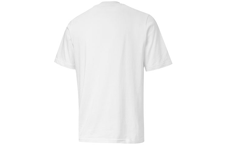 PUMA Alphabet Logo Printing Round Neck Short Sleeve White 583864-52