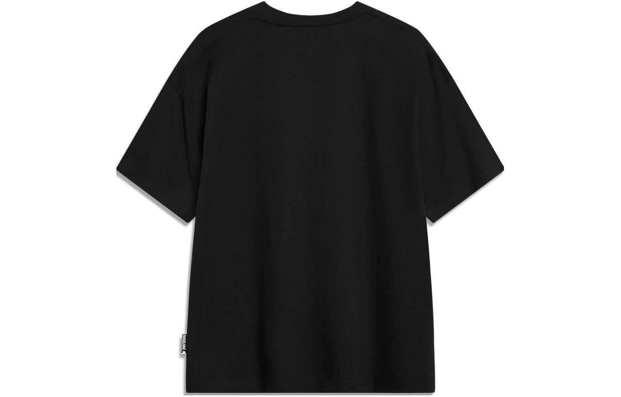 Li-Ning BadFive Logo T-shirt 'Black' AHST303-2