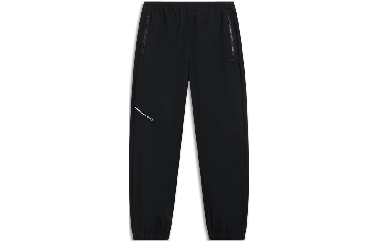 Li-Ning Sports Trendy Series Jogger Pants 'Black' AYKT133-1