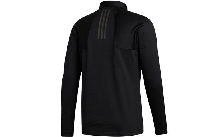adidas Golf Sports Fleece Long Sleeves polo Black FS6850
