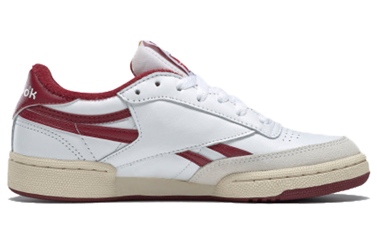 (WMNS) Reebok Club C Revenge Sneakers White/Red FW7804