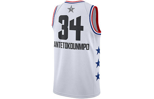 Nike NBA 2019 All-Star Milwaukee Bucks Giannis Antetokounmpo Jersey 'White' AQ7297-100