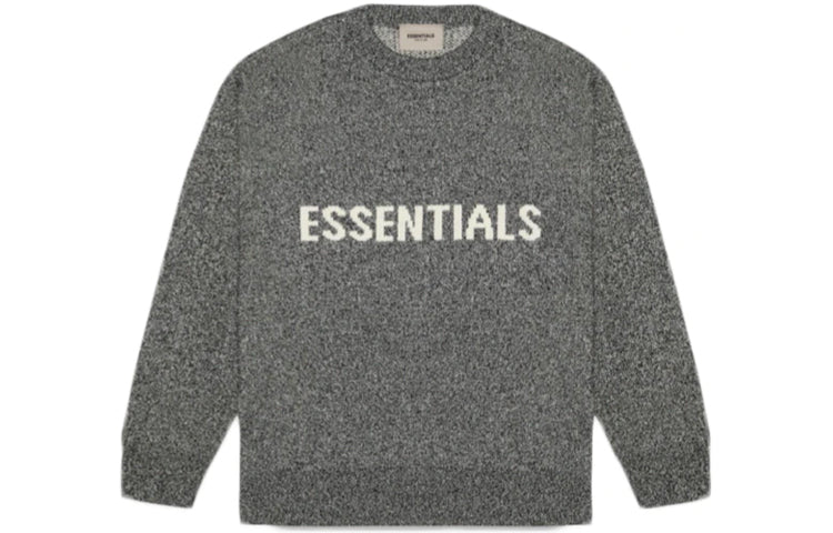 Fear of God Essentials SS20 Graphic Logo Sweater 'Dark Grey' FOG-SS20-266