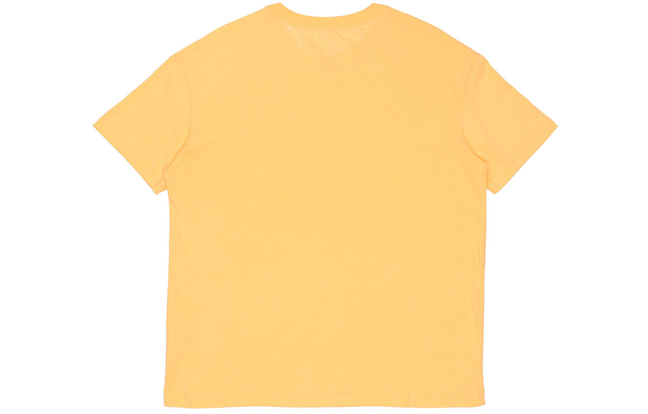 (WMNS) Nike Sportswear Love Sunglasses Printing Pocket Short Sleeve Washed 'Yellow' CU9700-795