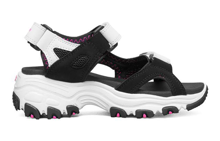 Skechers D'lites Sandal K Black/White 664133L-BKW
