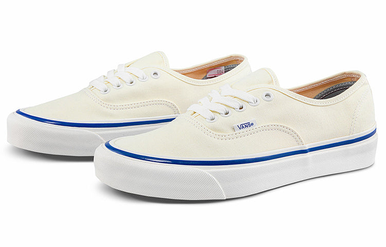 Vans Authentic 44 Deck DX Retro Casual Skateboarding Shoes Unisex White VN0A5JMQWHT
