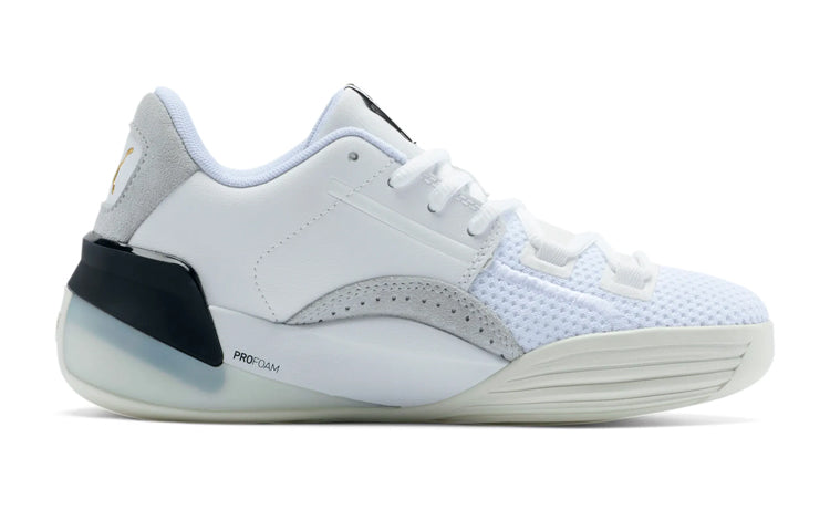 (GS) PUMA Clyde Hardwood 'White Black' 193847-01