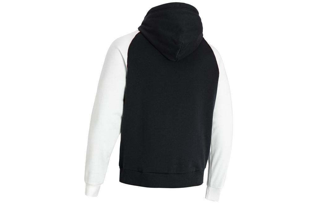 Under Armour Rival Varsity Fleece Hoodie 'Black White' 1373831-001