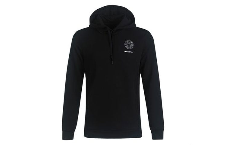 adidas neo M Cs Vrsty Hd Casual Basketball Sports hooded Pullover Black GJ8947