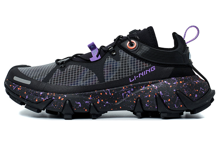 Li-Ning WuXing Paris Fashion Week SS21 'Black Purple' AGBR055-2