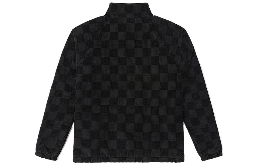 (WMNS) Vans Anaheim Floral Cord Checker Jacket 'Black' VN00044DY28