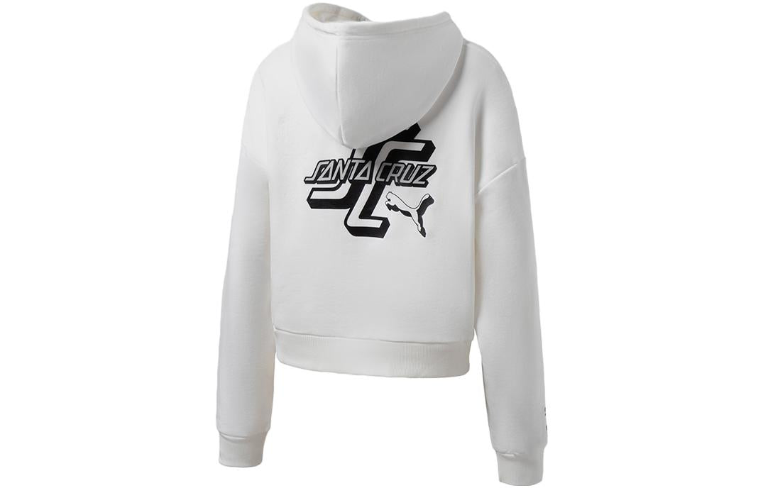 (WMNS) PUMA X SANTA CRUZ W CROPPED Hoodie 532247-02