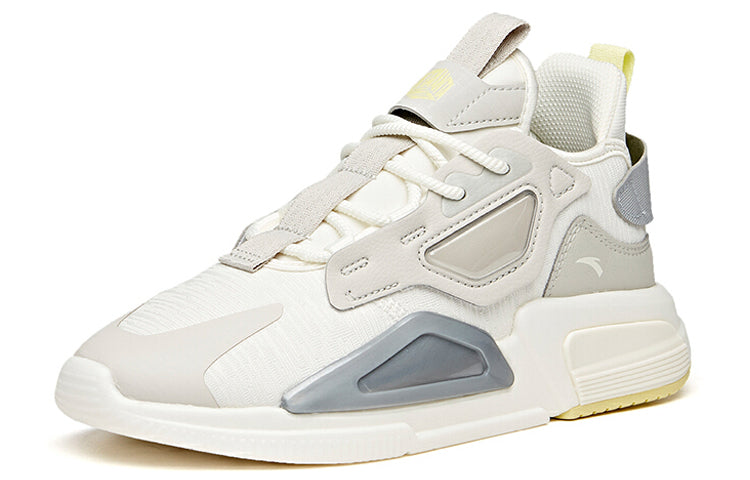 (WMNS) ANTA Life Series Sneakers 'White Grey' 122048808-1