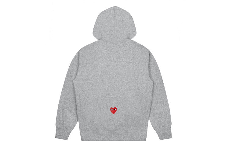 COMME des GARCONS PLAY x Converse Play Together Hoodie 'Grey' AE-T304-051-1