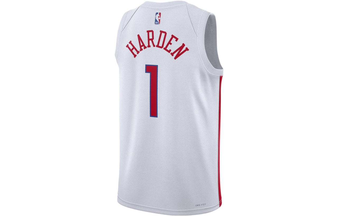 Nike Dri-FIT NBA Philadelphia 76ers James Harden City Edition 2022/23 Swingman Jersey DO9606-107