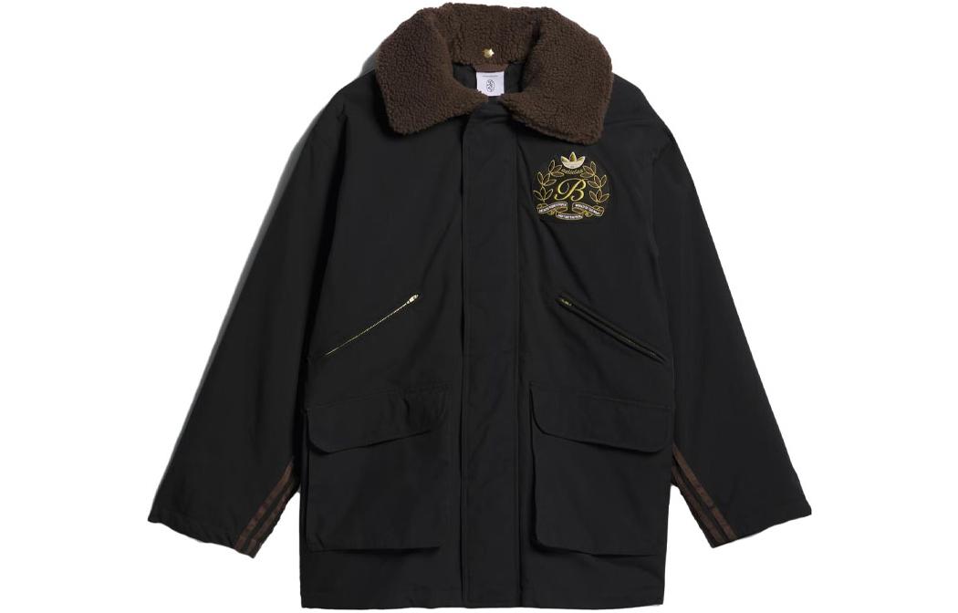 adidas x Blondey Chore Coat 'Black Brown' IK9614