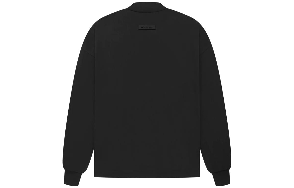 Fear of God Essentials SS23 Long Sleeve Tee 'Jet Black' 125SP232010F