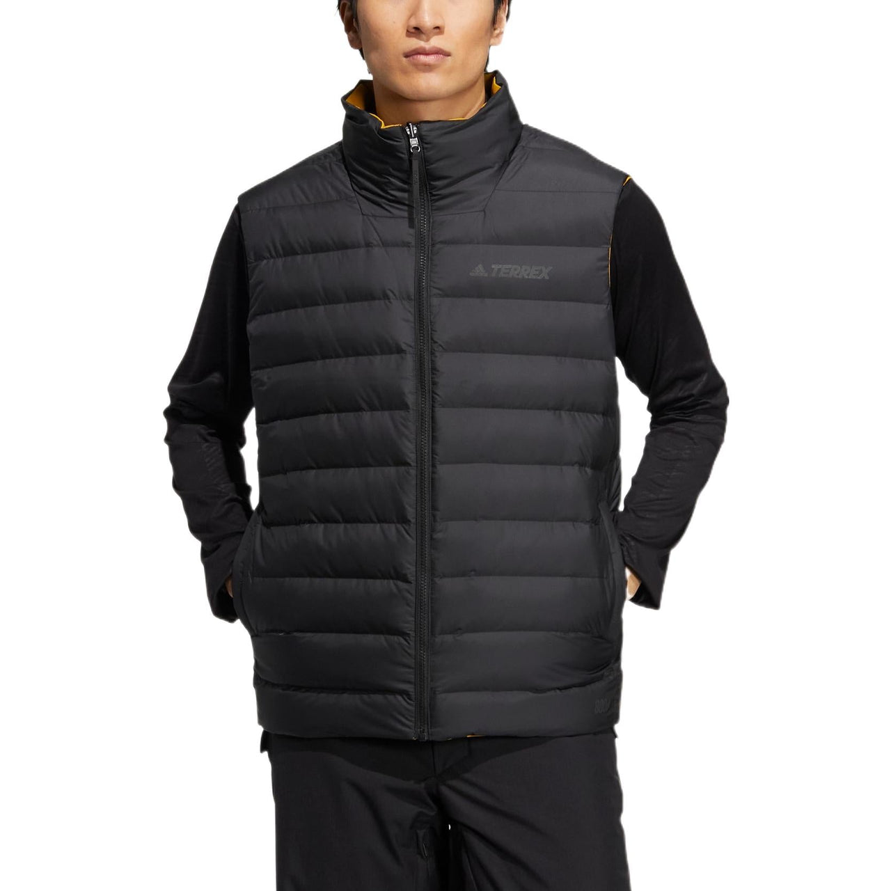 adidas Terrex Reversible Down Vest 'Yellow Black' HN2022